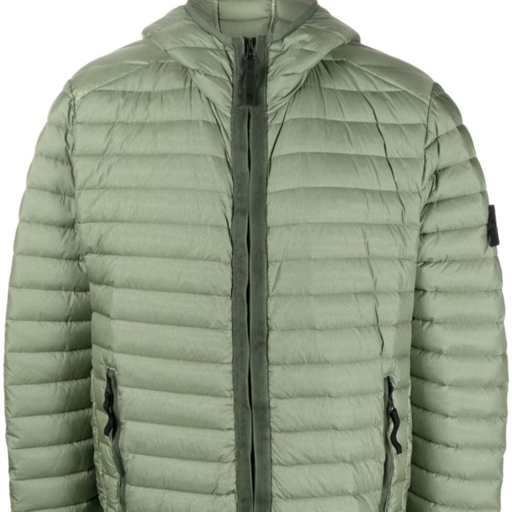 BRAND NEW STONE ISLAND FEATHER DOWN NYLON HOODED JACKET MEN SIZE S